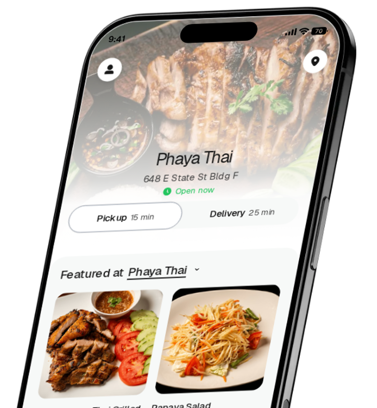 Phaya Thai app preview