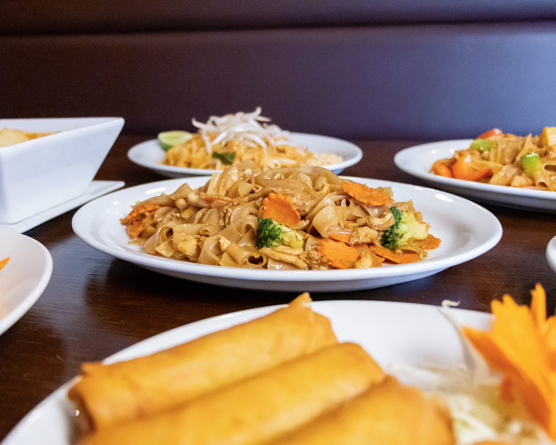 Noodles, starters, and sweets