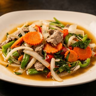Pad Gra Prow (Thai Basil)