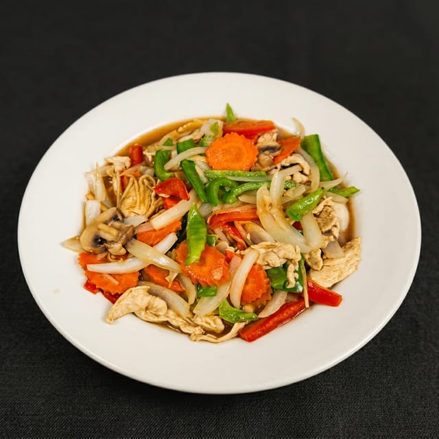 Ginger Stir-Fry.